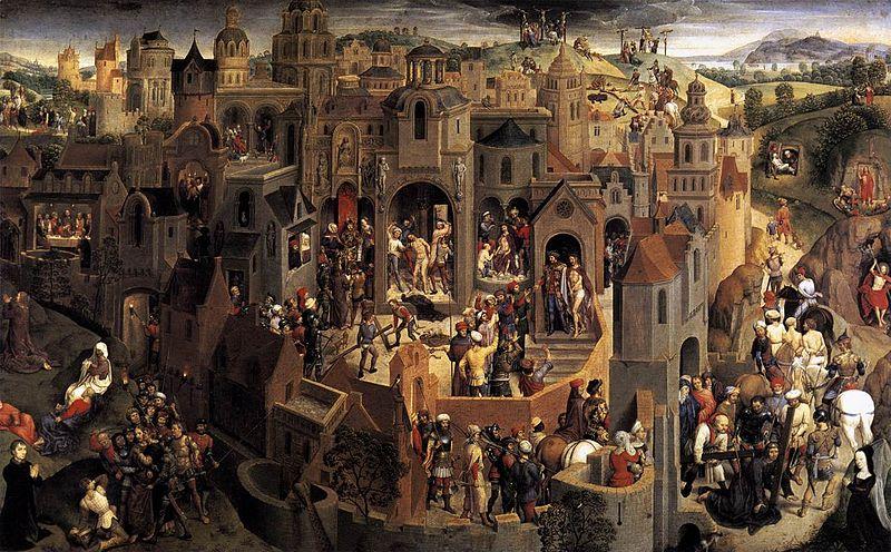 Hans Memling Scenes from the Passion of Christ oil painting picture